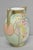 Early 20th Century Antique Nippon Art Nouveau Hand Painted Porcelain Pink Flower Twin Handle Vase For Sale - Image 5 of 14