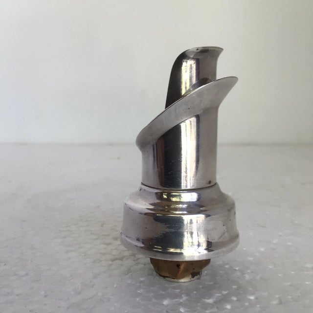 English Swedish Silver Plated Wine Pour Spouts - Group of 5 For Sale - Image 3 of 12