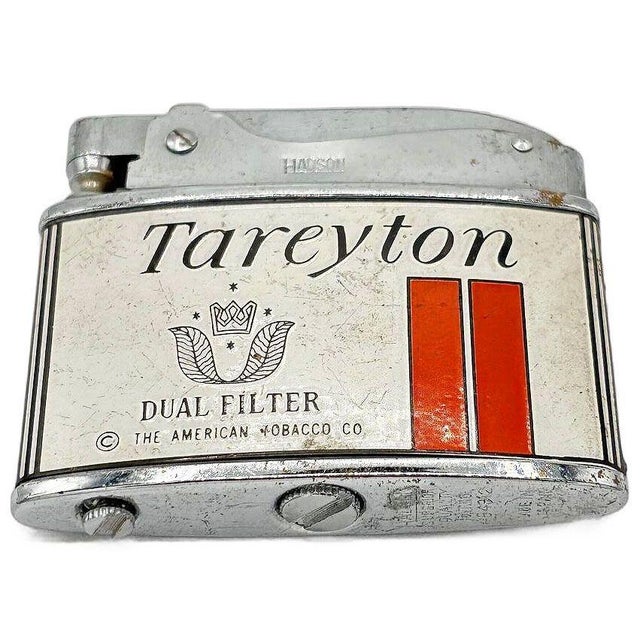 Modern 1950s Cal Berkeley Bear Tareyton Branded Auto Lighter by DeLuxe Japan For Sale - Image 3 of 4