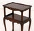Early 20th Century Queen Anne Style Two-Tier Mahogany Side Table For Sale - Image 4 of 9