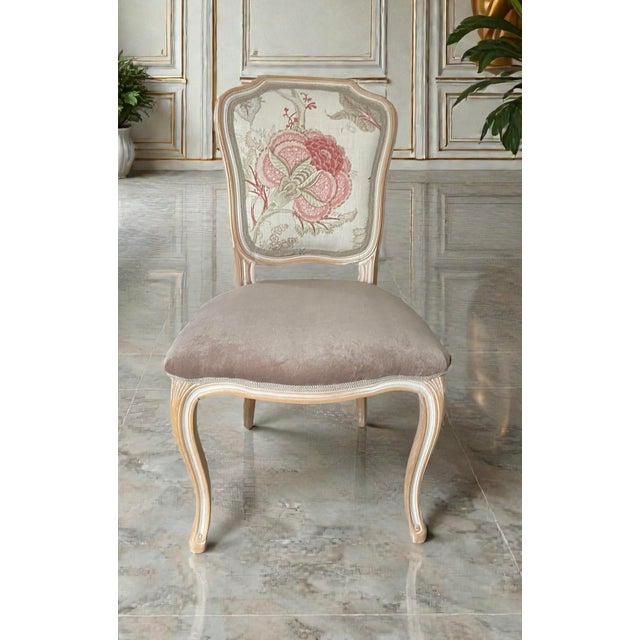 Beige Set of Four Vintage Cugini Lanzani Chairs For Sale - Image 8 of 13