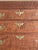 Brown Important American Chippendale Figured Maple Tall Chest-of-Drawers Rhode Island, United States 1760-1780 For Sale - Image 8 of 8