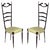 Set of Mid-Century Italian Mahogany Chiavari Chairs, 1950s For Sale