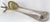 Victorian Large Circa 1850s George W. Webb Baltimore American Coin Silver Eagle Talon & Seashell Ice Tongs For Sale - Image 3 of 13