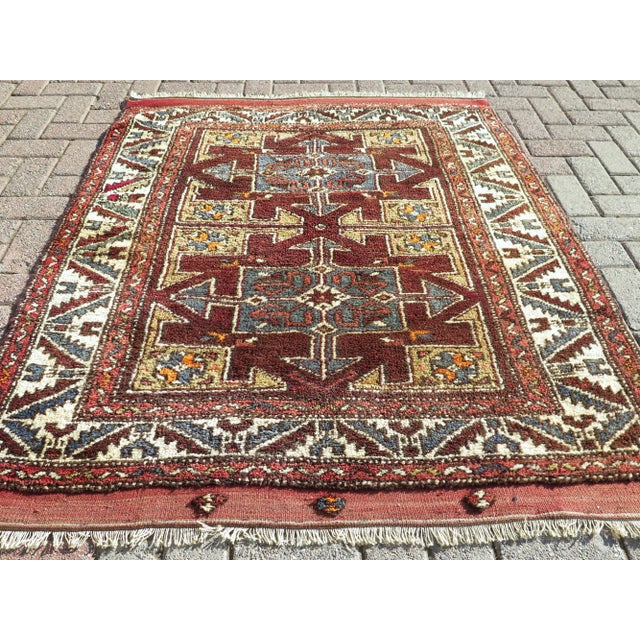 The Kilim Rug you are about to purchase is a Vintage Handmade Turkish Rug that is considered a collection piece due to its...