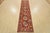Farmhouse Kazak Runner 2’6” X 9’10” Red Wool Tribal Hand-Knotted Oriental Rug For Sale - Image 3 of 12
