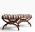 Wood Pr. Regency Revival Bench Ottomans For Sale - Image 7 of 17