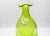 Winslow Anderson Vintage Mid-Century Modern Blenko #49 Lime Crackle Glass Pinched Decanter – Winslow Anderson – Silver Foil Label & Stopper For Sale - Image 4 of 10