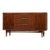 1960s Refinished 58” Walnut Sideboard Credenza by Kent Coffey Tableau For Sale