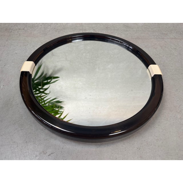 Vintage Tilting Mirror in Smoked Acrylic Glass, 1970s For Sale - Image 14 of 14