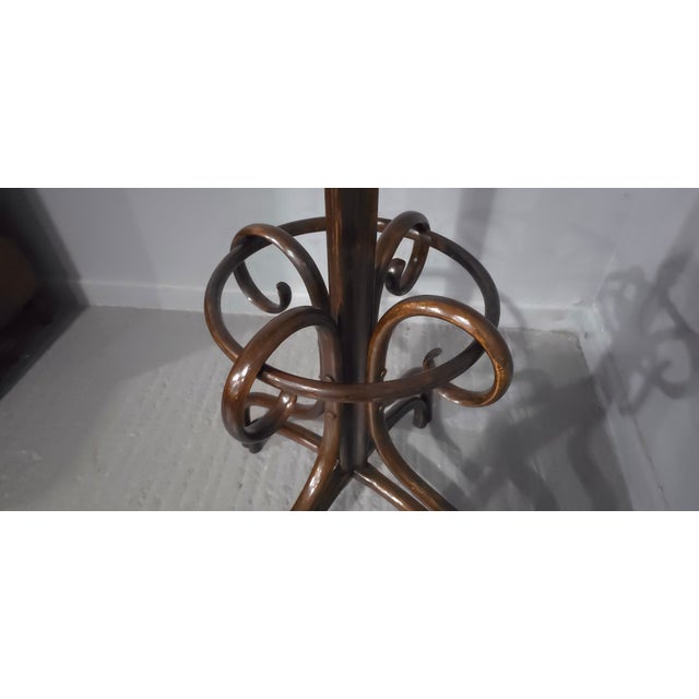 Wood Victorian Bentwood Coat Stand, 1880 For Sale - Image 7 of 8