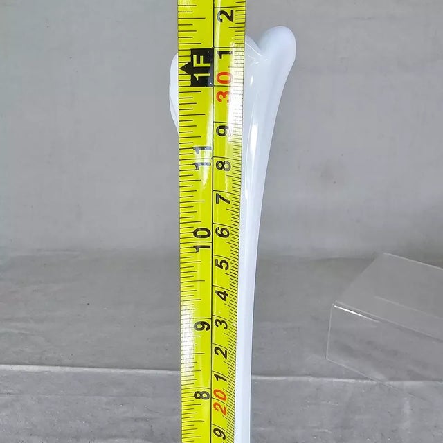 1960s Westmoreland Swung Vase Milk Glass Bud Single Stem Grapes Chairish