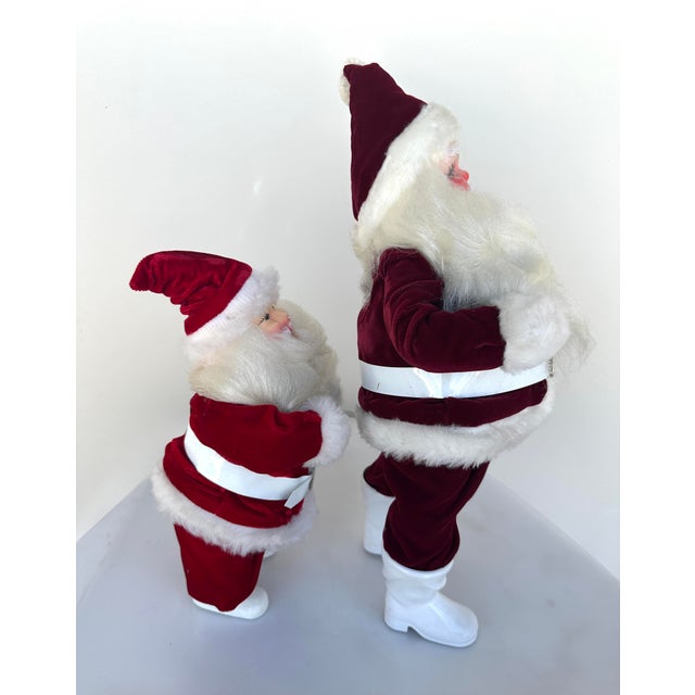 Vintage 1950's Santa Clause figures, these were my grandmothers that I just discovered unpacking boxes at my mothers...