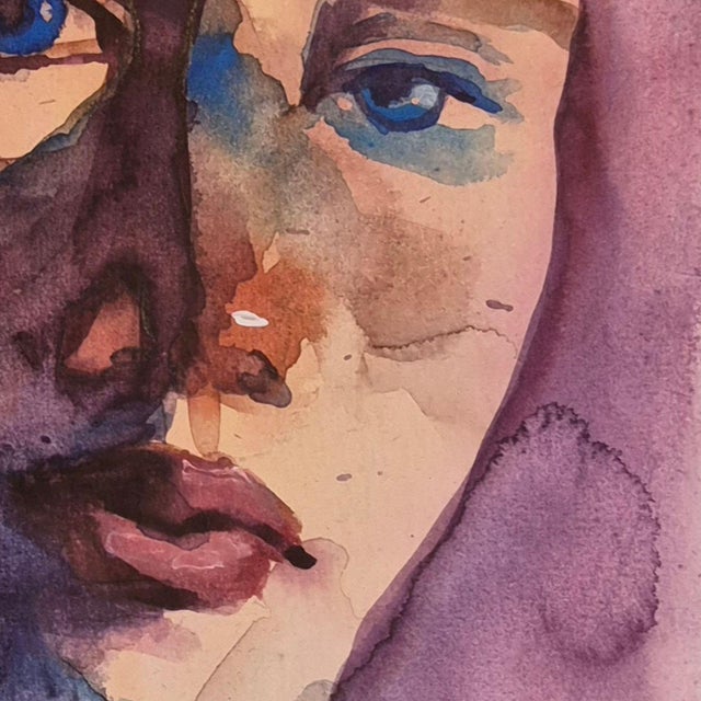 Early 21st Century Anna Masiul-Gozdecka, Improvisations, 2026, Acrylic on Cardboard For Sale - Image 5 of 6