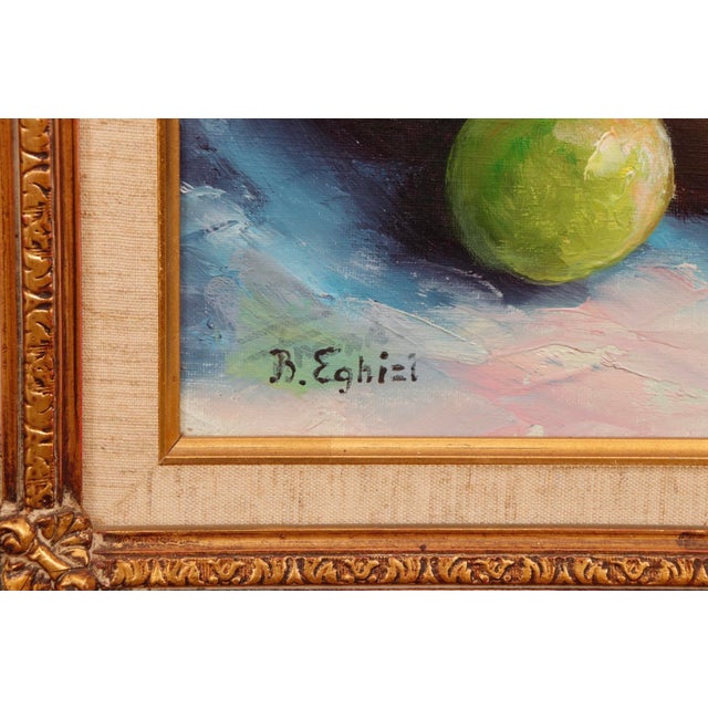 Mid 20th Century Still Life Oil on Canvas For Sale - Image 5 of 7