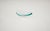 Aqua Mid-Century Nile Green Murano Glass Pocket Emptyer from Fontana Arte, Italy, 1960 For Sale - Image 8 of 10
