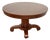 R. J. Horner Style Monumental Antique American Empire Mahogany Split Pedestal Extension Dining Table With Eight Leaves, Newly Refinished For Sale