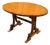 Early 19th Century Biedermeier Oval Library Table For Sale