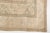 Vintage Turkish Area Rug, 9'7" X 6'8" Hand-Knotted Minimalist Oushak Carpet, Neutral Beige and Soft Green Decorative Wool and Cotton Blend Rug For Sale - Image 9 of 9
