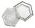 Art Deco Crystal Candy Dish, 1950s For Sale