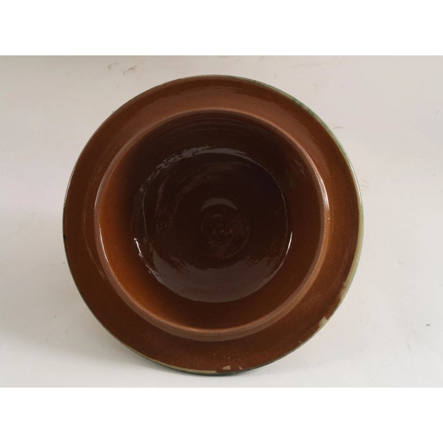 Light Yellow Cups with Container in Glazed Ceramic, 1920s, Set of 5 For Sale - Image 8 of 15