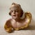 Mid-19th Century Baroque Style Hand-Painted Ceramic Italian Angel For Sale - Image 6 of 10