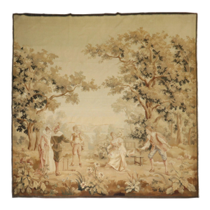 19th Century Zabihi Collection French Tapestry
