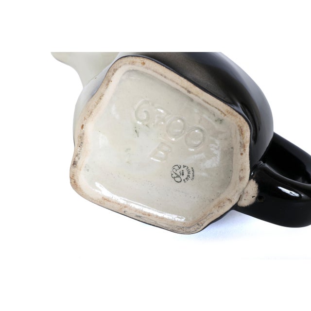 Vintage 1940's - 1950's Erphila German Ceramic Cat Teapot For Sale - Image 12 of 12