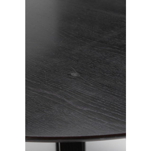 Vintage French Table in Wenge, 1990s For Sale - Image 11 of 13