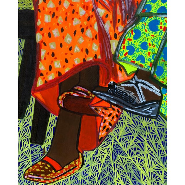2020s "Where Our Stories Rest", Acrylic on Canvas Painting, 2025, Large Painting For Sale - Image 5 of 6