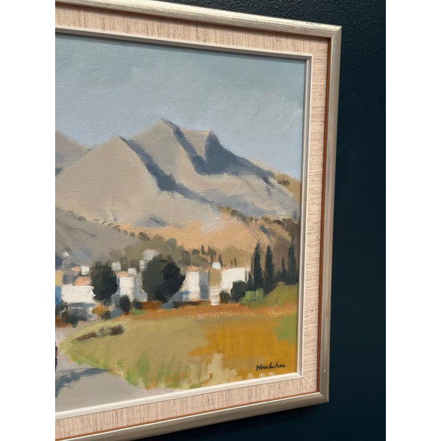 Stig Wernheden, Landscape, Kos, Greece, 1960s, Oil on Canvas For Sale - Image 13 of 16