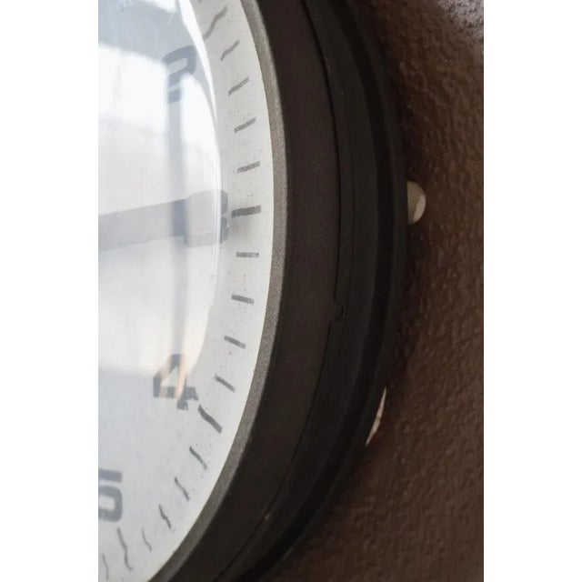 Station Clock from Bodet, 1970s For Sale - Image 6 of 9