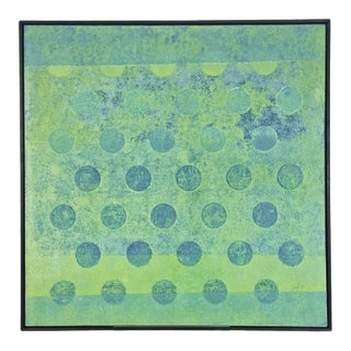 Marco Schidli “Dots” A483 Abstract Painting, Acrylic on Canvas 2019 For Sale