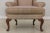 Kindel Queen Anne Mahogany Wing Back Chair For Sale In Philadelphia - Image 6 of 13