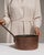 This 19th century serving piece from Belgium is finished in terra cotta, worked in copper. Its form follows honest, well-...