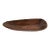 Vintage African Hand-Carved Wood Dark Brown Decorative Tribal Bowl Centerpiece For Sale