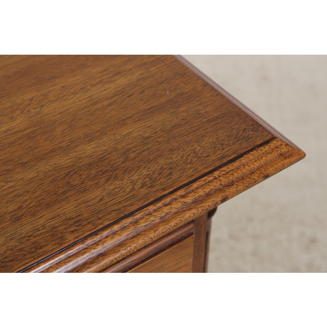 Councill Craftsmen Mahogany Chippendale Style Lowboy For Sale - Image 9 of 17
