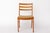 1960s Vintage Swedish Oak Chairs by Alb Johansson & Söner, 1960s, Set of 4 For Sale - Image 5 of 10