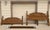 Mid-Century Modern Late 20th Century King Size Solid Wood Cochrane Bed Frame – Real Wood – Great Quality For Sale - Image 3 of 3