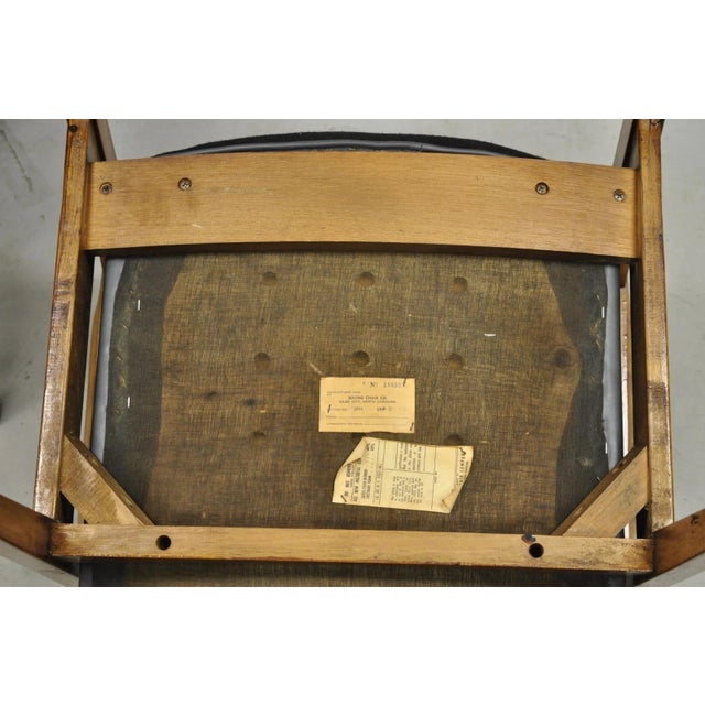 Vintage Boling Chair Co Mid Century Modern Walnut Lounge Arm Chairs (A) - Pair For Sale - Image 15 of 17