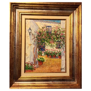 Avel, Marbella, 2023, Oil on Canvas, Framed For Sale