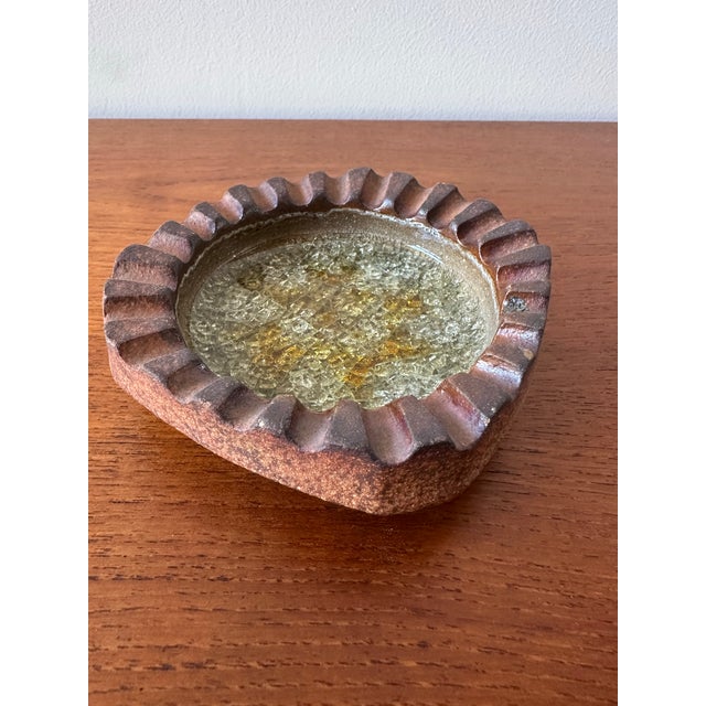 1960s Robert Maxwell Studio Pottery Ashtrays- Set of 3 For Sale - Image 9 of 12