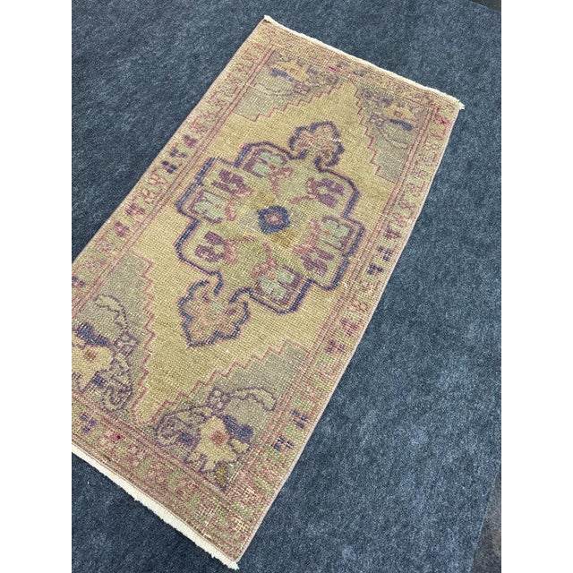 Early 21st Century Turkish Yastik Rug 1'10" x 3'6" For Sale - Image 5 of 5