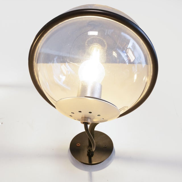 Gino Sarfatti One Sphere Glass Wall Lamp by Gino Sarfatti for Arteluce, 1960, Set of 4 For Sale - Image 4 of 10