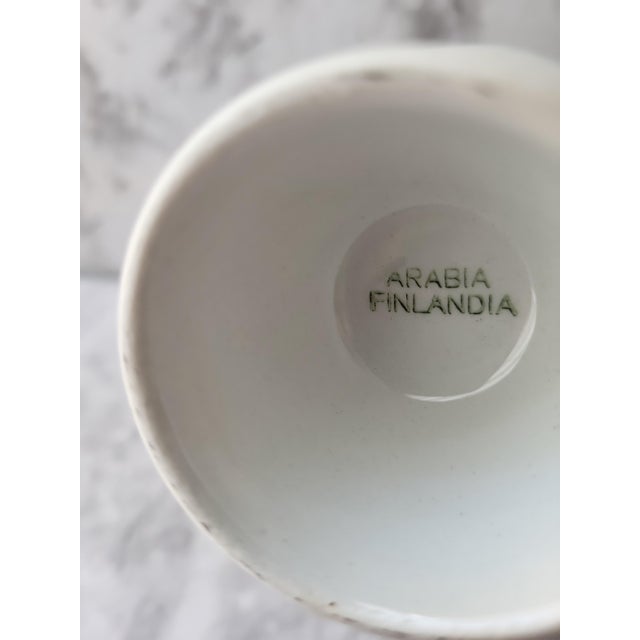 Mid 20th Century Rustic European Arabia Finland Egg Cups - a Pair For Sale - Image 9 of 11