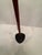 1970s Ebonized Wood & Teak Danish Modern Floor Lamp With Iron Base For Sale - Image 5 of 6