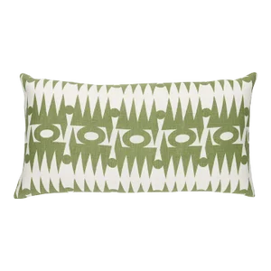 Schumacher x Drusus Tabor Ra Pillow in Green