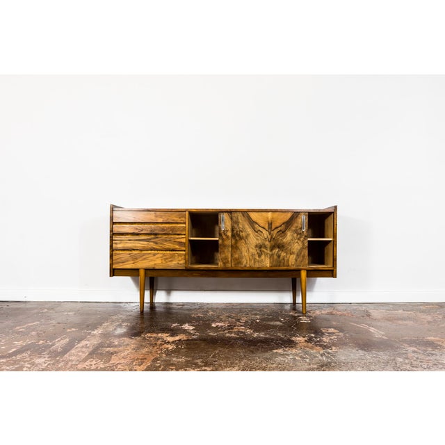 Mid-Century Modern Sideboard from BFN, Poland, 1960 For Sale - Image 10 of 15