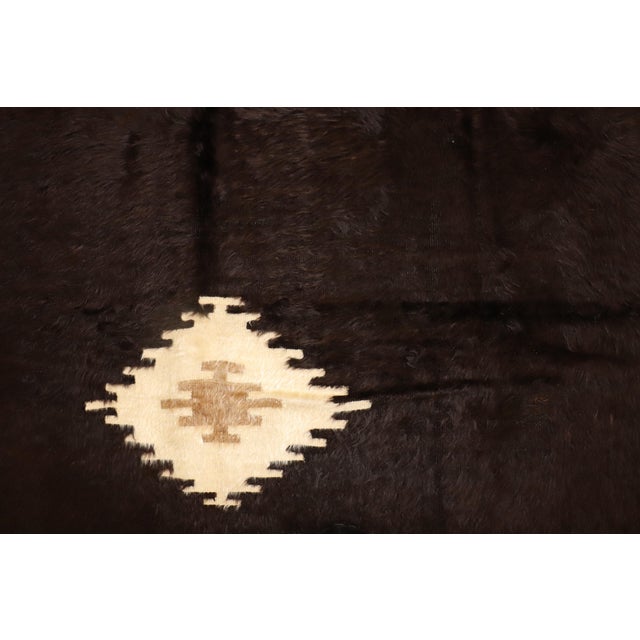 Late 20th Century Late 20th Century Mohair Rug - 5' x 6'7" For Sale - Image 5 of 18