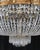 Mid 20th Century Large Scale Empire Crystal & Brass Basket Chandelier For Sale In New York - Image 6 of 15